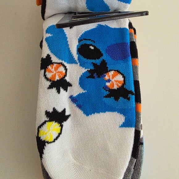 DISNEY Stitch Halloween Ankle Socks | Women's 4-10 | Set of 9 Cute Halloween NEW - Picture 8 of 12